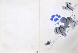 japanese painting album: sketchbook (Meiji)